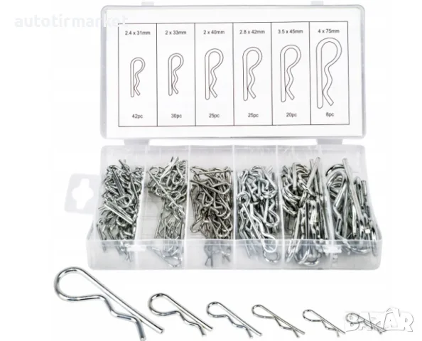 Комплект заключващи щифтове/шплент 1,6mm – 3,8mm