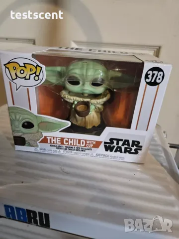 Funko POP! Star Wars The Mandalorian The Child Grogu Детето Грогу фигурка 378 Междузвездни Войни, снимка 4 - Фигурки - 49443360