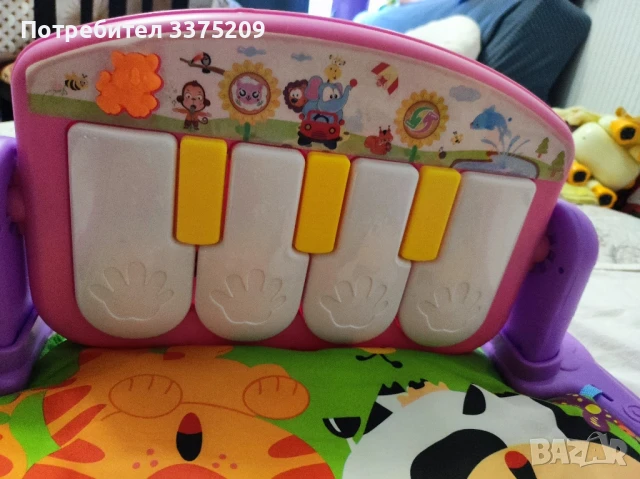 Активна гимнастика Lorelli с пиано за момиче(в розов цвят е), снимка 3 - Музикални играчки - 50951377