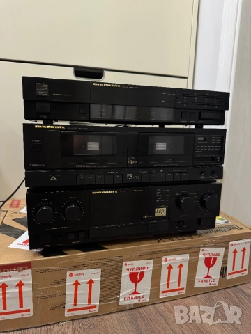 Комплект MARANTZ PM-55 SD285 ST-54 Стерео усилвател, Касетен дек, Тунер
