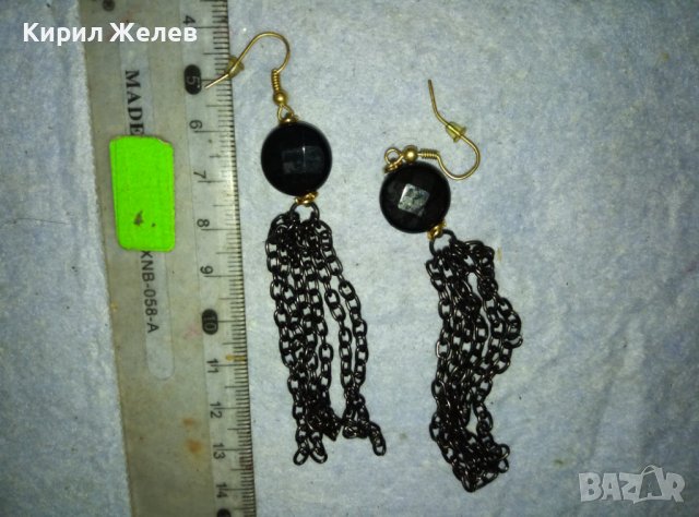 СТИЛНИ ВИНТИДЖ АРТ ВЕЧЕРНИ ОБЕЦИ ХЕНД МЕЙД УКРАШЕНИЕ 13710