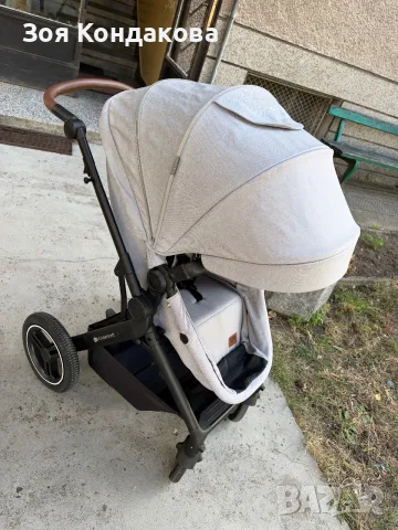 Бебешка количка Kinderkaft B toor 3in1, снимка 3 - Детски колички - 54779380