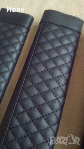 Качественни потектор протектори калъф калъфи за авто колан черна кожа кожени за кола автомобил + под, снимка 11 - Аксесоари и консумативи - 29742410