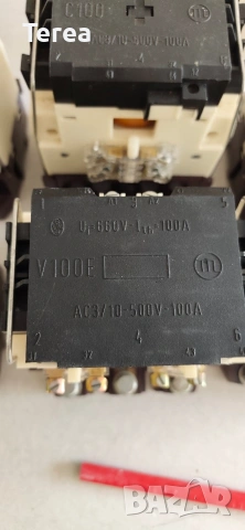 контактори V100 u V63, снимка 2 - Друга електроника - 54319358