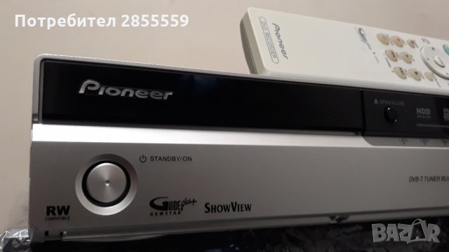 Pioneer DVR-540HX-S  DVD&HDD 160GB *ДВА ТУНЕРА*, снимка 5 - Плейъри, домашно кино, прожектори - 30907662