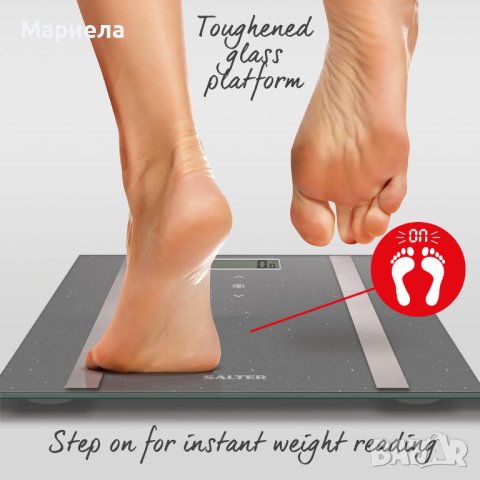 Salter 9163 GYGL3R кантар анализатор телесни мазнини/вода и ИТМ, снимка 6 - Други - 42416599