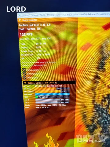 Видеокарта RTX 3060Ti 8GB Gainward Ghost OC, снимка 7 - Видеокарти - 55854559