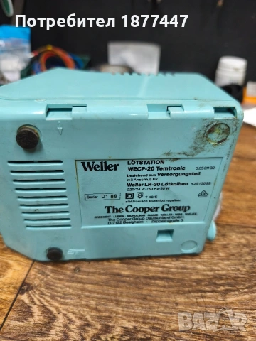 Станция за запояване Weller , снимка 4 - Друга електроника - 54090016