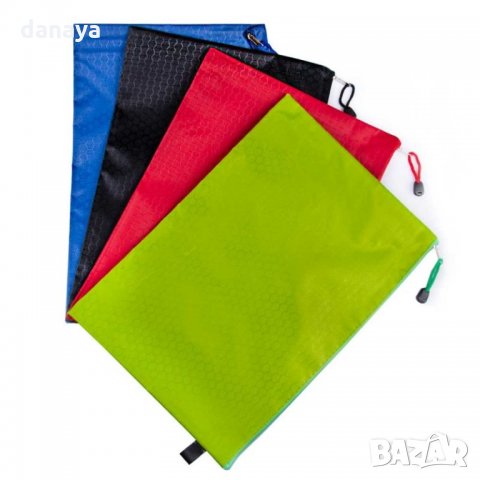 2320 Текстилна папка с цип А4, промазан плат, снимка 5 - Ученически пособия, канцеларски материали - 33848201