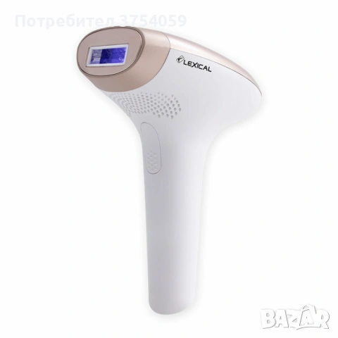 Лазерен апарат за обезкосмяване Lexical LLH-5585 с ледено охлаждане и 9 нива на интензитет, снимка 2 - Епилатори - 53098705