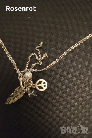 РАЗПРОДАЖБА Италианско сребърно колие , снимка 2 - Колиета, медальони, синджири - 30195690