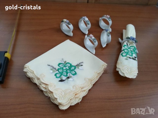 Порцеланови рингове за салфетки, снимка 5 - Антикварни и старинни предмети - 34418688
