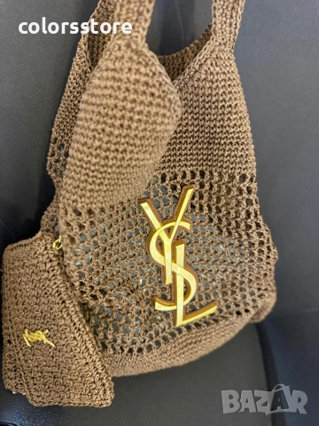 Чанта YSL- кафява-IM92p