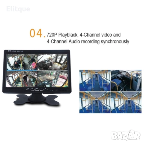 MDVR 4-канален Видеорегистратор за автобус и камион AC67, снимка 11 - Друга електроника - 52814949