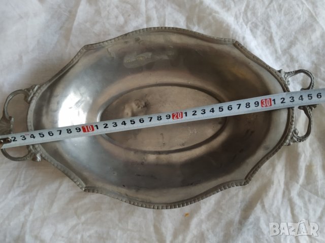 стара метална купа,фруктиера, снимка 2 - Антикварни и старинни предмети - 34933737