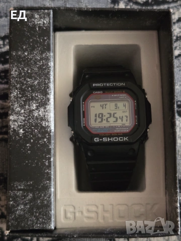 Промоция - Casio G-Shock Wave Ceptor Solar GW-M5610U-1E, снимка 4 - Мъжки - 54151176