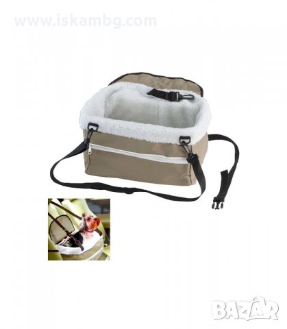 ЧАНТА ЗА ПРЕНАСЯНЕ НА ДОМАШНИ ЛЮБИМЦИ И СТОЛЧЕ ЗА КОЛА 2 В 1 - код 1799, снимка 8 - За кучета - 33980308