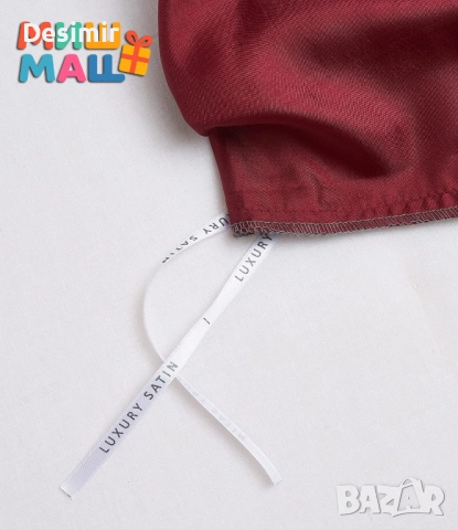 Сатенено спално бельо Gezu – лукс, мекота и комфорт за съвършен сън, снимка 6 - Спално бельо - 52691491