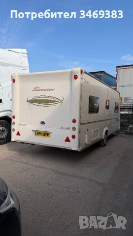 Bailey Senator Oklahoma 2007 5 серия – голяма спалня– Mover – Баня – Душ – Под 1500 кг, снимка 3 - Каравани под наем - 54240928