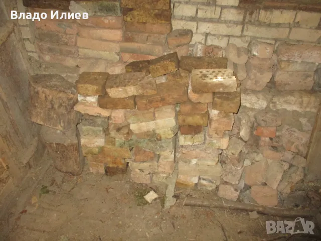 Тухли четворки /само парчета/ и единични /цели и парчета/употребявани , снимка 7 - Строителни материали - 35154843