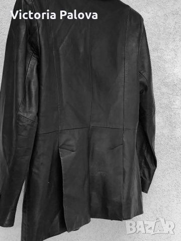 Модерно кожено яке тип сако KENNETH COLE NY, снимка 9 - Якета - 30230405