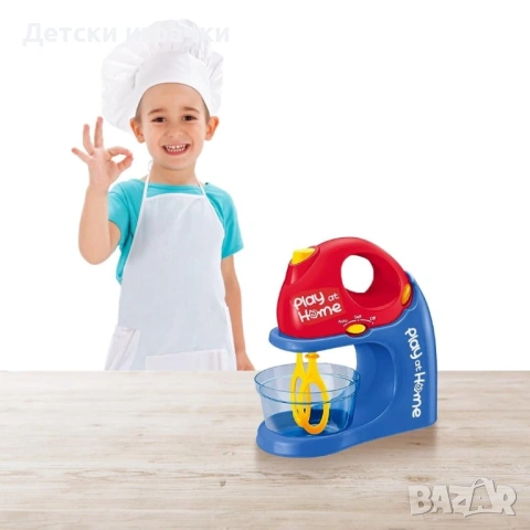 Детска играчка миксер на батерии, , снимка 5 - Образователни игри - 54348436