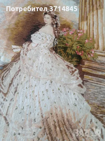 Прекрасен гоблен "Сиси" , снимка 1