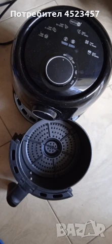 Фритюрник с горещ въздух SWITCH ON, снимка 2 - Фритюрници - 50999536