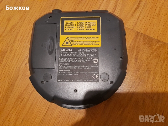 Aiwa walkman / cd player, снимка 2 - Аудиосистеми - 56238499