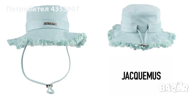 JACQUEMUS шапка, снимка 4 - Шапки - 51024387