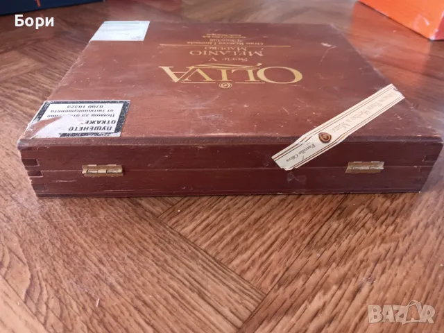 Кутия от пури дървена / 12, снимка 2 - Други ценни предмети - 50320384