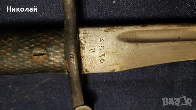 Щик Испания маузер модел 1941 съвпадащи номера , снимка 5 - Антикварни и старинни предмети - 52373206