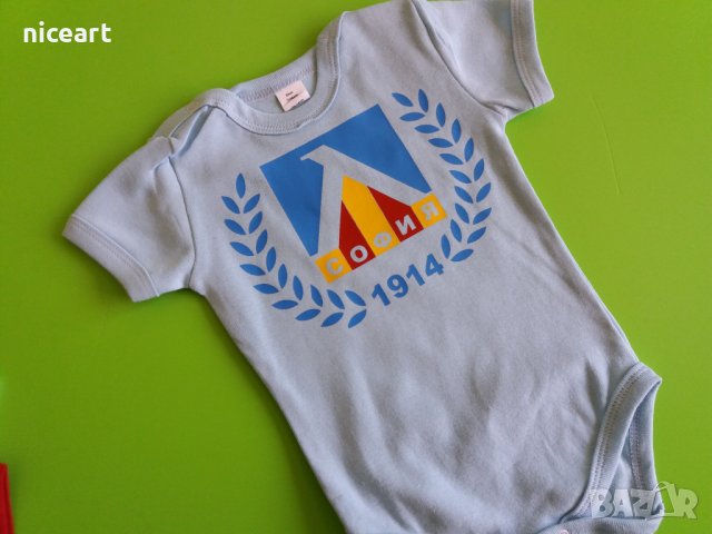 Комплект за баща и бебе Левски София, снимка 8 - Тениски - 34135247