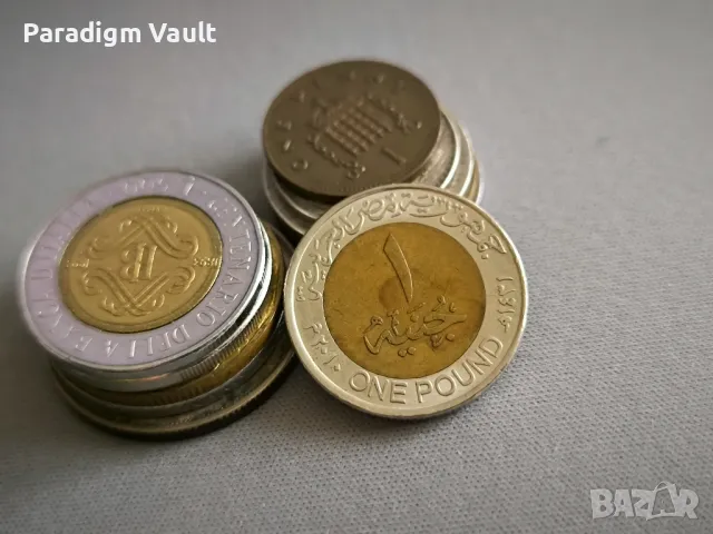 Mонета - Египет - 1 паунд | 2010г.