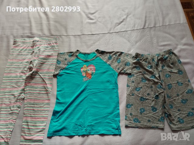 Детска лятна пижама с подарък две долнища