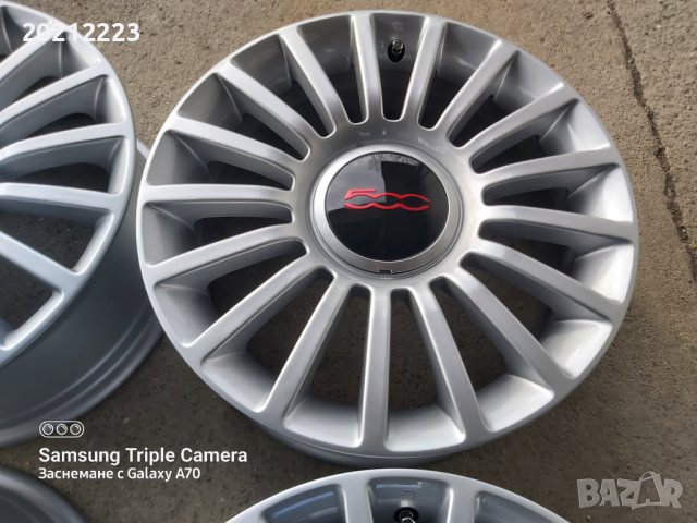 4 броя алуминиеви джанти за FIAT 500 16, снимка 9 - Гуми и джанти - 44147148