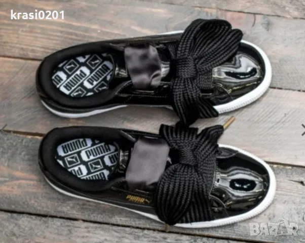 Оригинални маратонки на PUMA Basket Patent! 35.50, снимка 4 - Кецове - 38332756