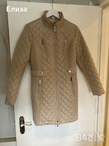 Зимна пухенка яке марково ново Patrizia Dini nude връзки тип корсет., снимка 6 - Якета - 31826084