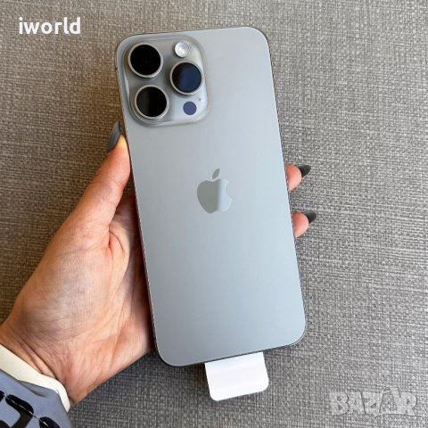 ❗️НОВ❗️ iPhone 15 Pro Max ❗️Лизинг от 92лв/м / natural Titanium 256гб гаранция❗️ 