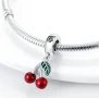 Сребърен талисман за Пандора Черешки 🍒 , снимка 1