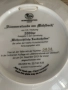 🏺 Комплект 4 колекционерски порцеланови чинии Hutschenreuther – „Weihnachtliche Landschaften“., снимка 8