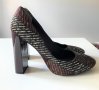 Fendi високи обувки номер 38 ,кожа от пони, снимка 1 - Дамски обувки на ток - 44415963