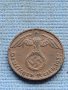 Монета 1 райхсфенинг 1937г. Германска империя с свастика 34841, снимка 6