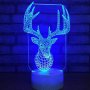 Холограмна LED лампа CREATIVE 3D Елен