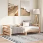 vidaXL Разтегателно дневно легло, без матрак, 80x200 см, снимка 2