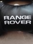 2 бр-18лв Кожени възглавнички с бродиран надпис Range Rover кола автомобил джип, снимка 4