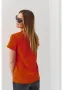 Дамска тениска в оранжев цвят 0555, снимка 1