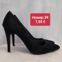 РАЗПРОДАЖБА на стилни дамски обувки на ток номер 39 , снимка 10