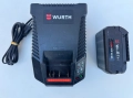Wurth AL 30-Li Бързо зарядно с Акумулаторна батерия 18V 5.0Ah, снимка 1