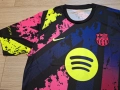 Флуоресцентна футболна тениска на Барселона # Ламин Ямал#10!, снимка 4